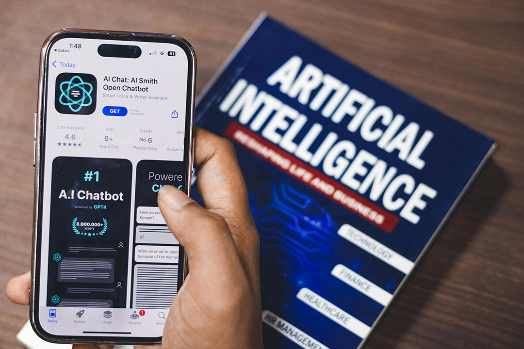 AI app and textbook