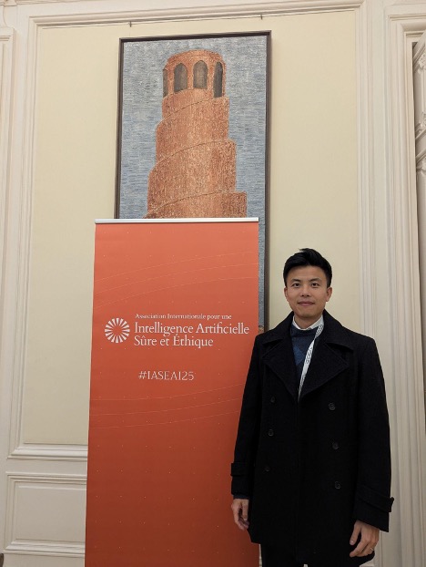 Professor Peng Wei at the Paris AI Summit