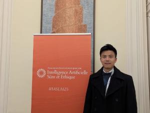 Professor Peng Wei at the Paris AI Summit