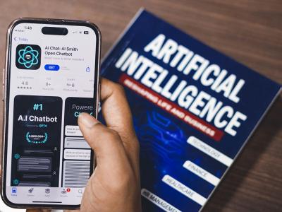 AI app and textbook